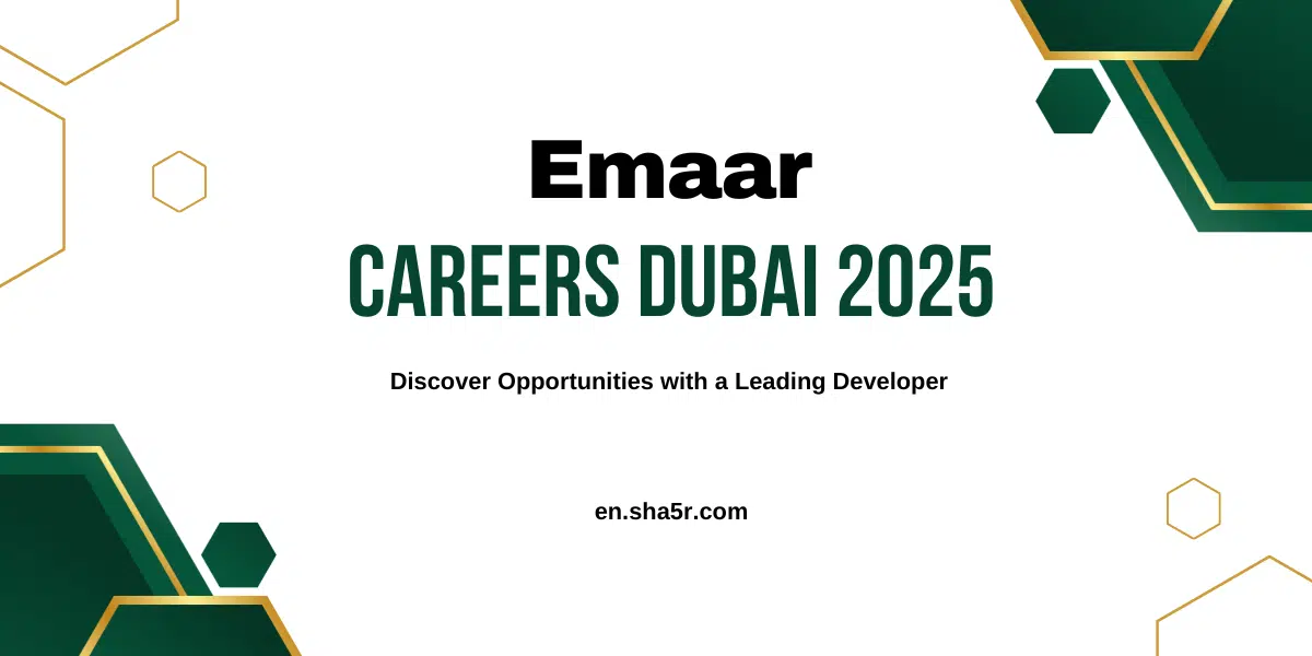 Emaar Careers Dubai