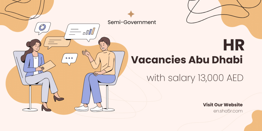 HR vacancies Abu Dhabi