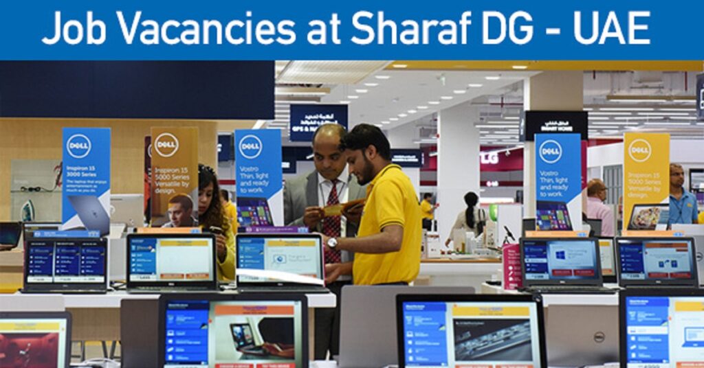 sharaf dg jobs