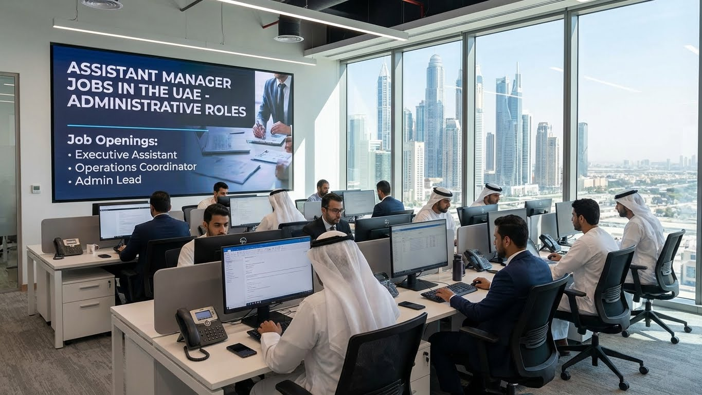 jobs for assistant manager Salary 15,000 AED per month - sha5r jobs