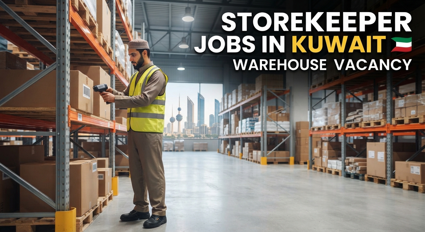 Storekeeper Jobs in Kuwait – Warehouse Vacancy