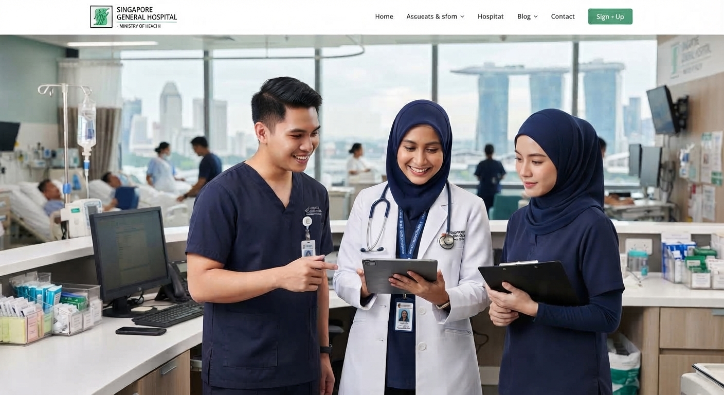 Healthcare Jobs in Singapore – 50 Government Hospital Vacancies